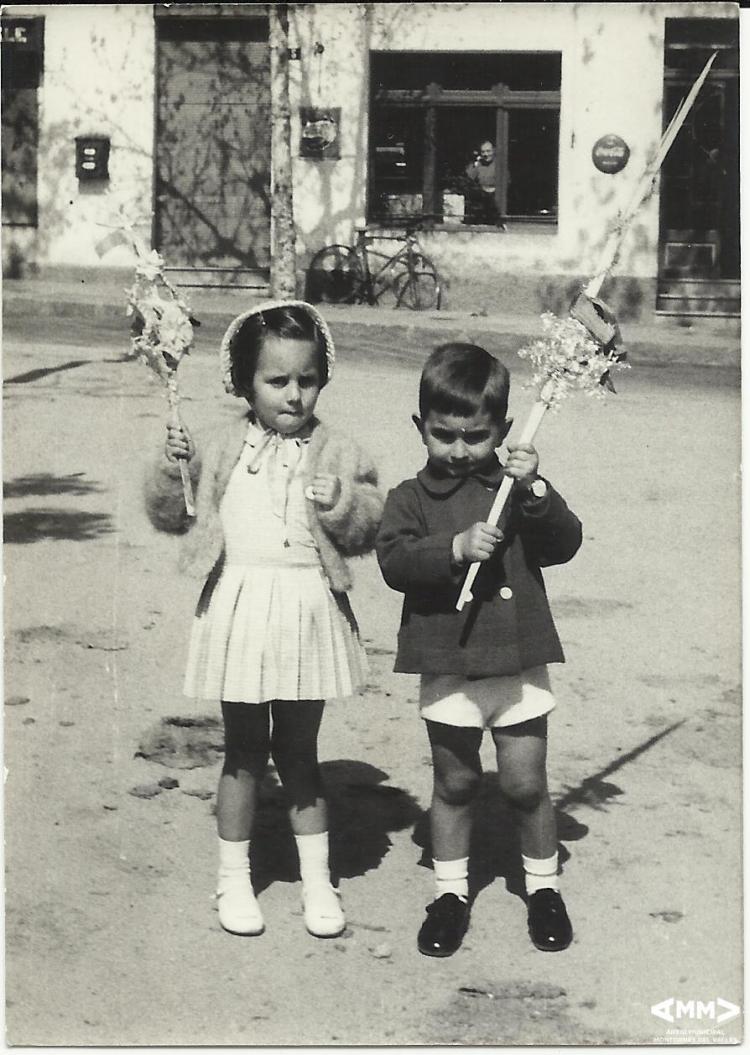 Infants a la festa de Rams