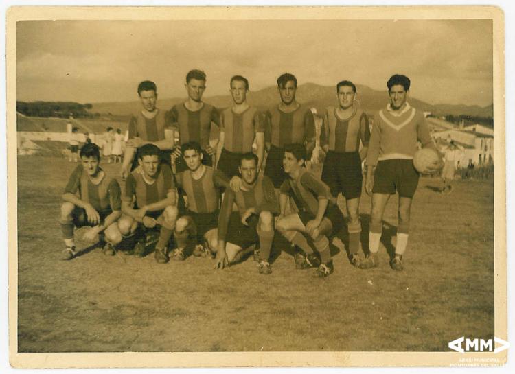 Plantilla de l'equip de futbol de Montornès del Vallès