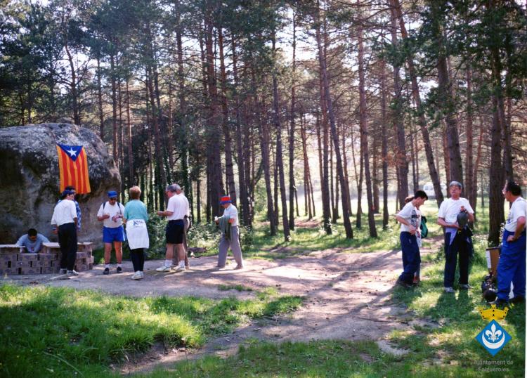VIII Caminada pels llocs Verdaguerians. Pedra del Dau a Savassona