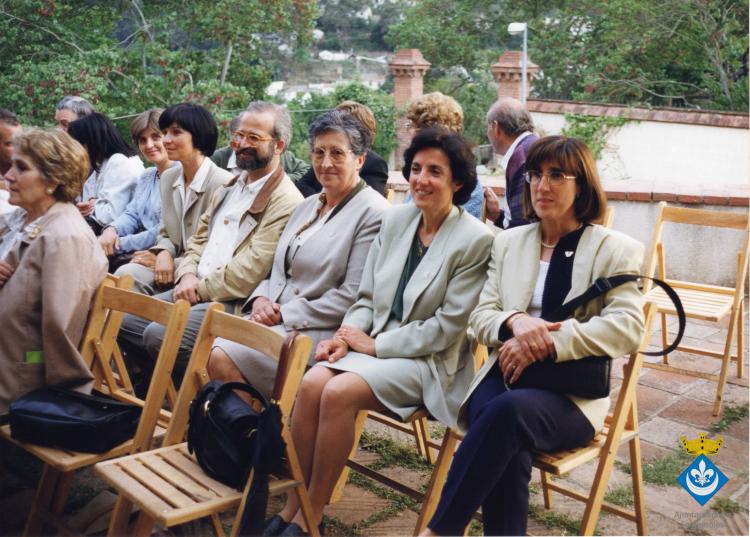 Visita col·lectiva dels folguerolencs als llocs Verdaguerians de Barcelona. Museu de Vil·la Joana a Vallvidrera