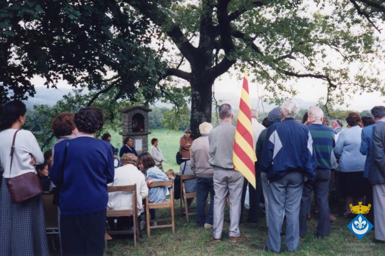 Inauguració d'una plaça per commemorar les estades de Verdaguer al Bac del Collsacabra