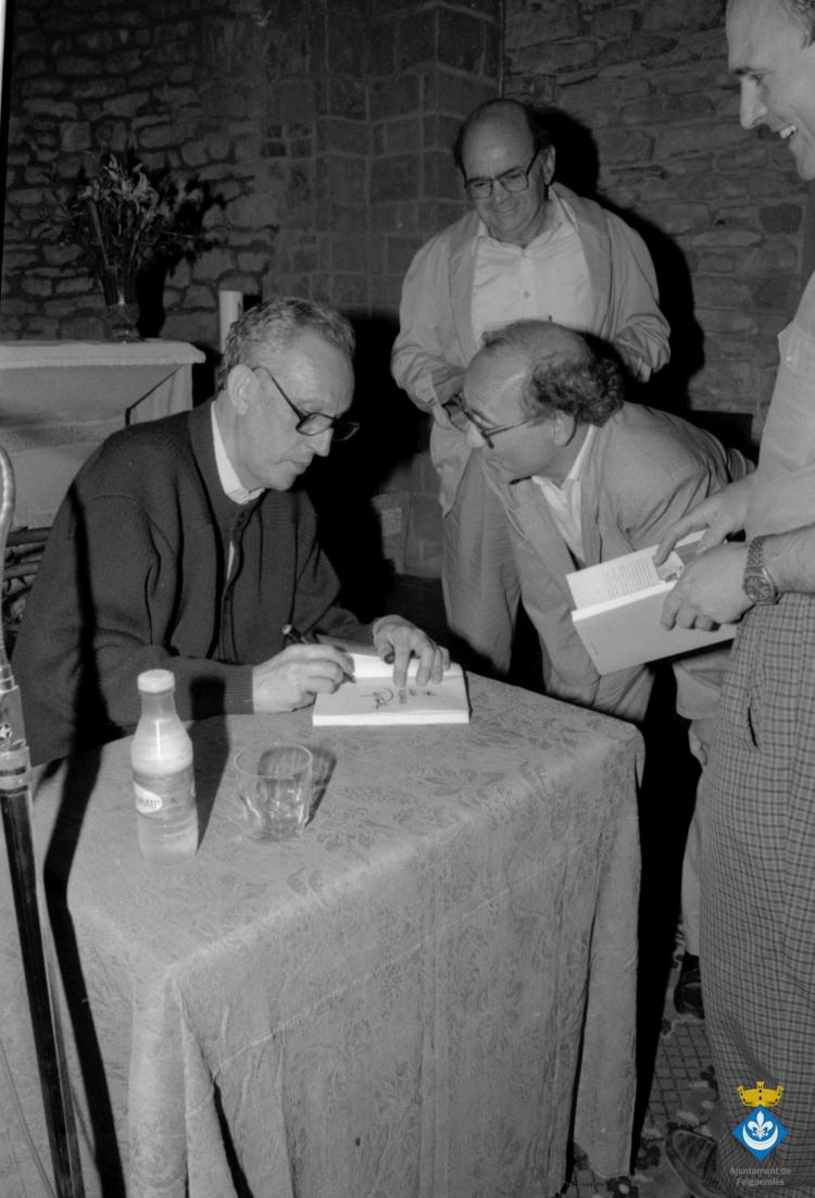 Festa de l'Arbre de Maig dins la Festa Verdaguer. Mossèn Josep Maria Ballarín i Monset
