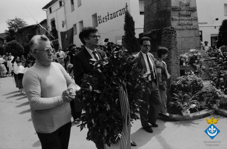 Homenatge al Pedró dins la Festa Verdaguer. Ernest Lluch