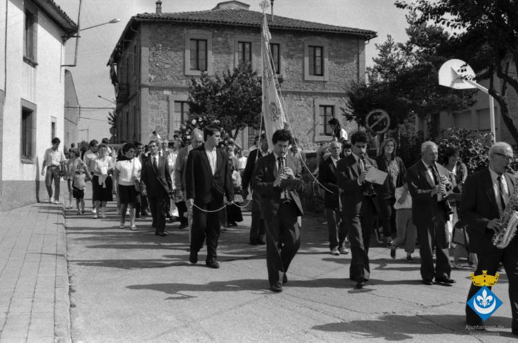 Processó de la Verge dins els actes de la Festa Major
