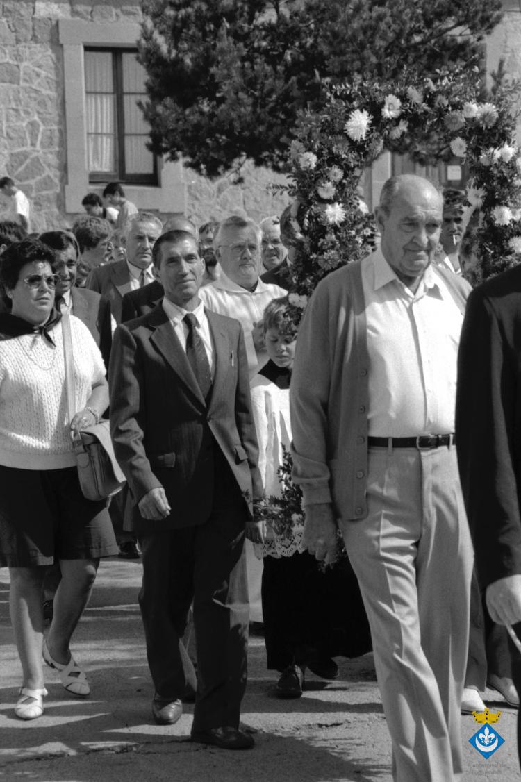 Processó de la Verge dins els actes de la Festa Major