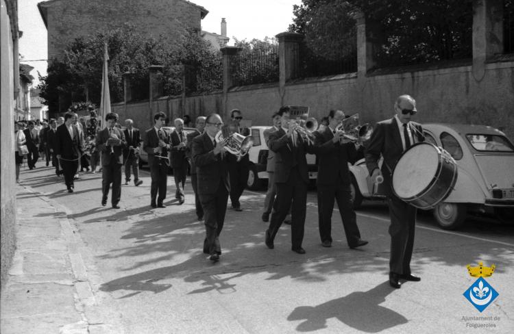Processó de la Verge dins els actes de la Festa Major