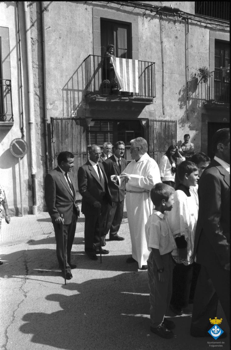 Processó de la Verge dins els actes de la Festa Major