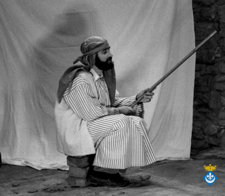Sessió de fotos per fer figures de pessebre de l'Ateneu de Folgueroles