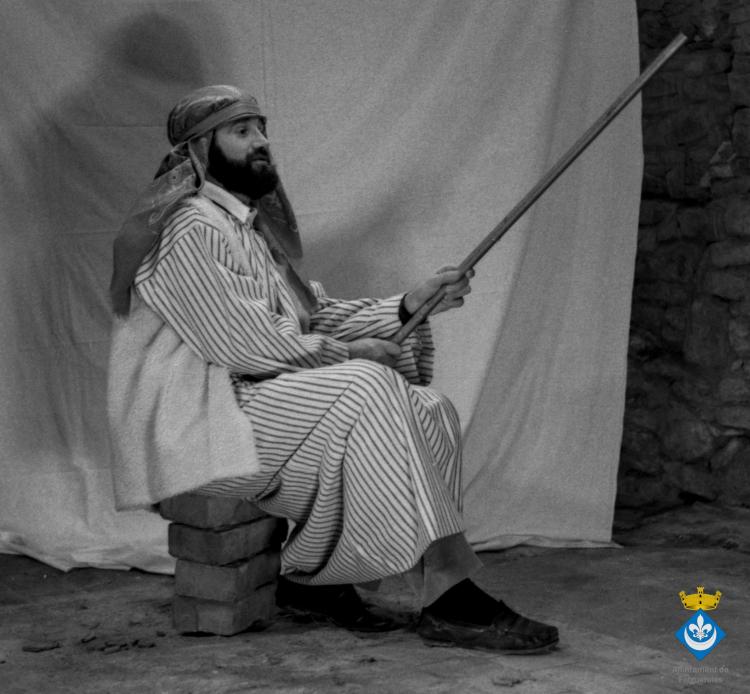 Sessió de fotos per fer figures de pessebre de l'Ateneu de Folgueroles