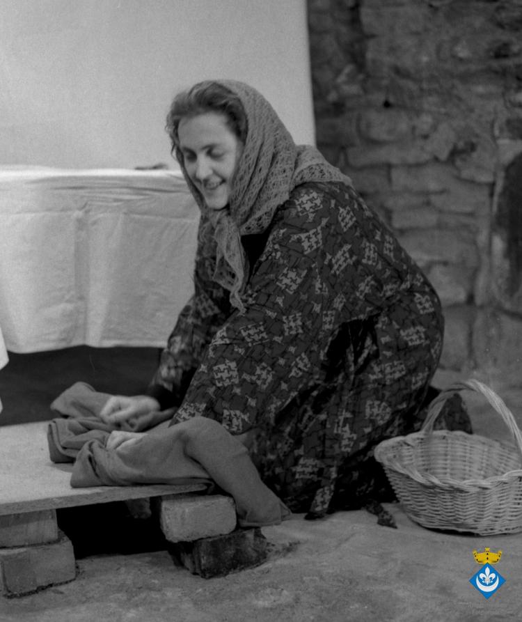 Sessió de fotos per fer figures de pessebre de l'Ateneu de Folgueroles