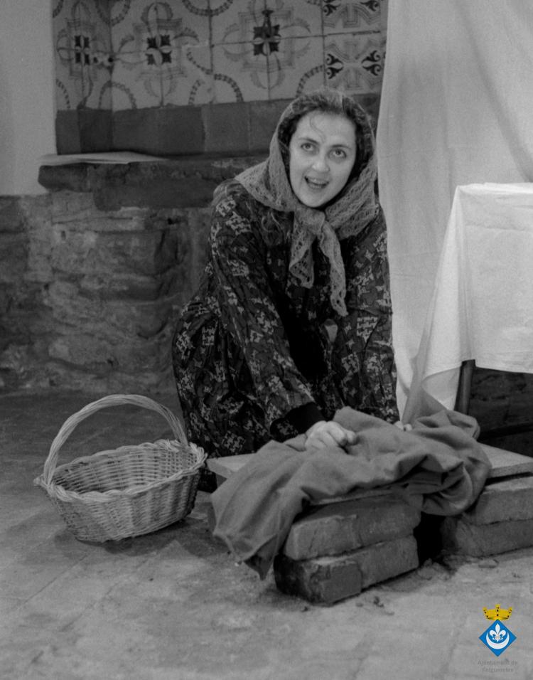 Sessió de fotos per fer figures de pessebre de l'Ateneu de Folgueroles