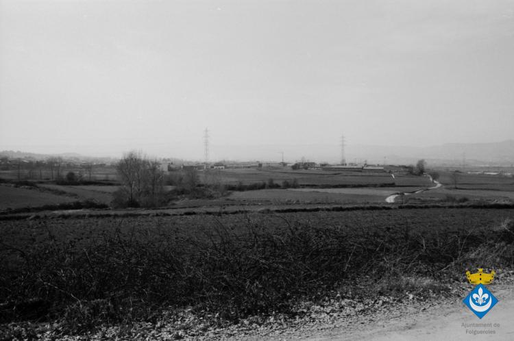 Perspectives de Folgueroles. Camí de la Damunt a la Ricardera
