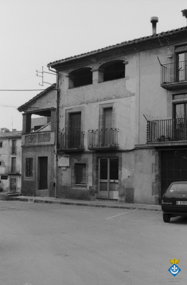 Ruta Verdagueriana. Carnisseria Can Ramonet. Antiga casa familiar del poeta Jacint Verdaguer