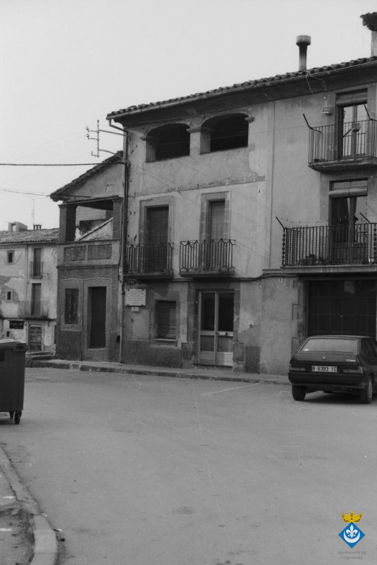 Ruta Verdagueriana. Carnisseria Can Ramonet. Antiga casa familiar del poeta Jacint Verdaguer