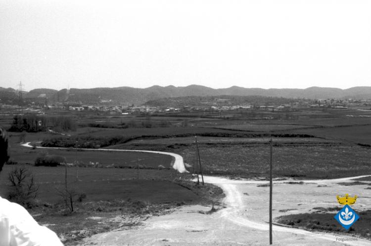 Camps de conreu i camí de Sant Jordi de Puigseslloses a Folgueroles