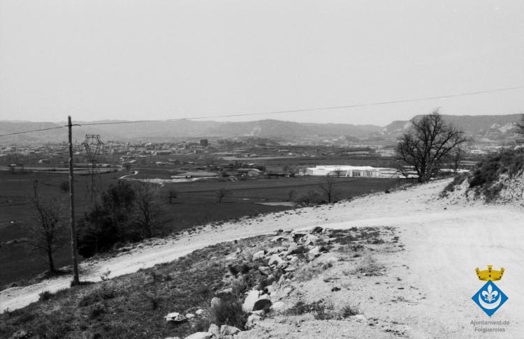 Camps de conreu i camí de Sant Jordi de Puigseslloses a Folgueroles