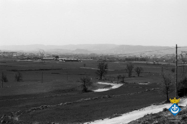 Camps de conreu i camí de Sant Jordi de Puigseslloses a Folgueroles