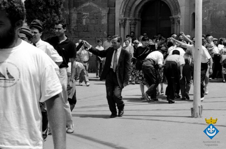 Festa Verdaguer. Ballets de Folgueroles. Gil Orriols, alcalde de Folgueroles