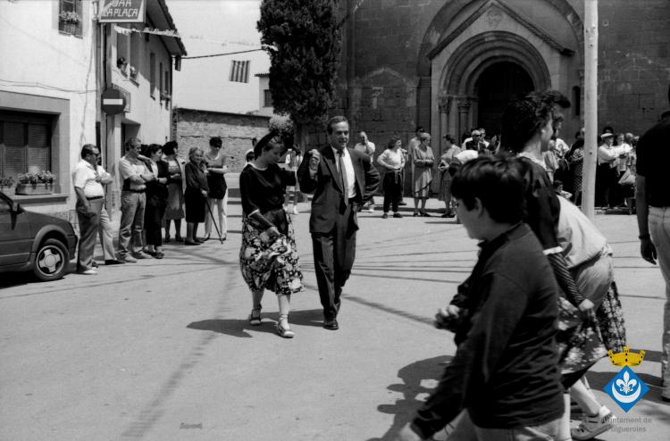 Festa Verdaguer. Ballets de Folgueroles. Gil Orriols, alcalde de Folgueroles
