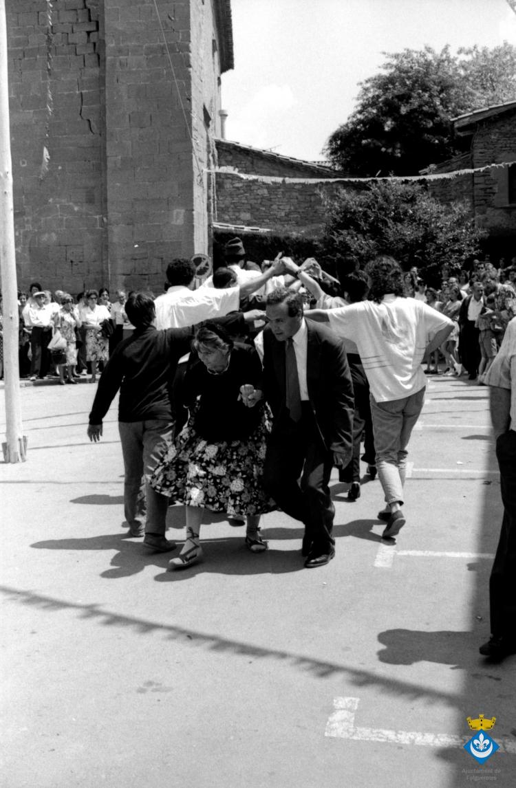 Festa Verdaguer. Ballets de Folgueroles. Gil Orriols, alcalde de Folgueroles