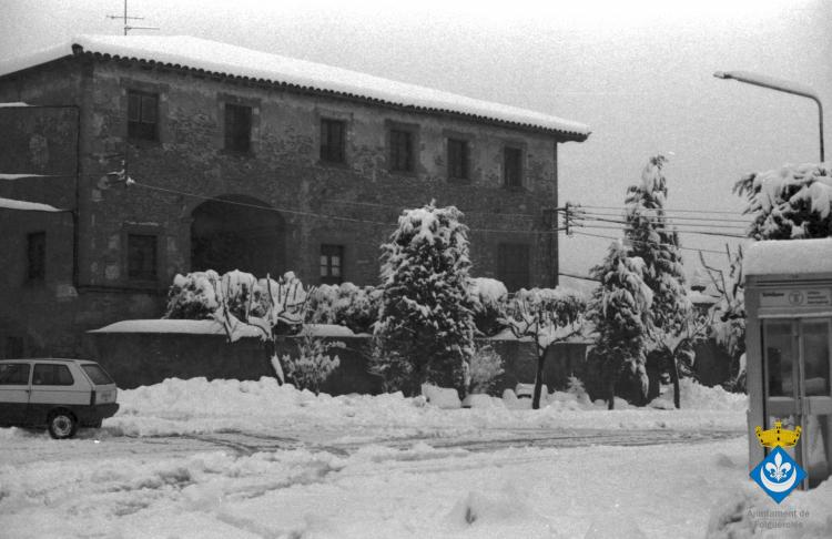 Nevada a Folgueroles. Mas La Sala