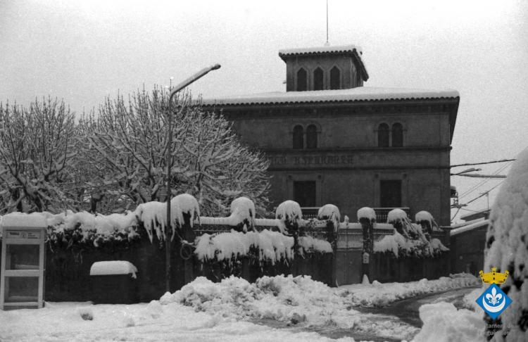Nevada a Folgueroles. Can Dachs