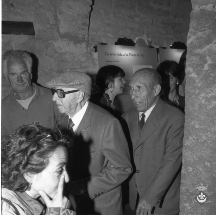 Assistents a l'acte d'inauguració de la nova museografia de la casa museu