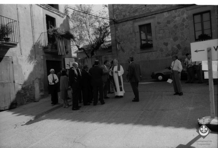 Processó de la Verge dins els actes de la Festa Major