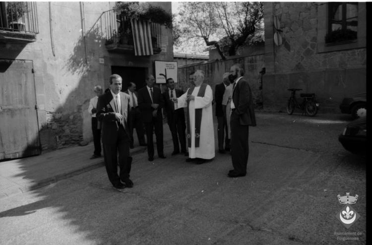 Processó de la Verge dins els actes de la Festa Major