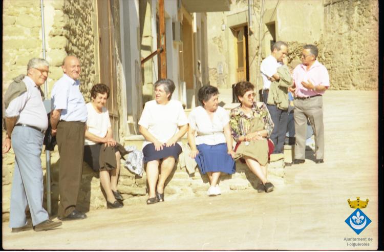 Sardanes a la plaça de la Ricardera