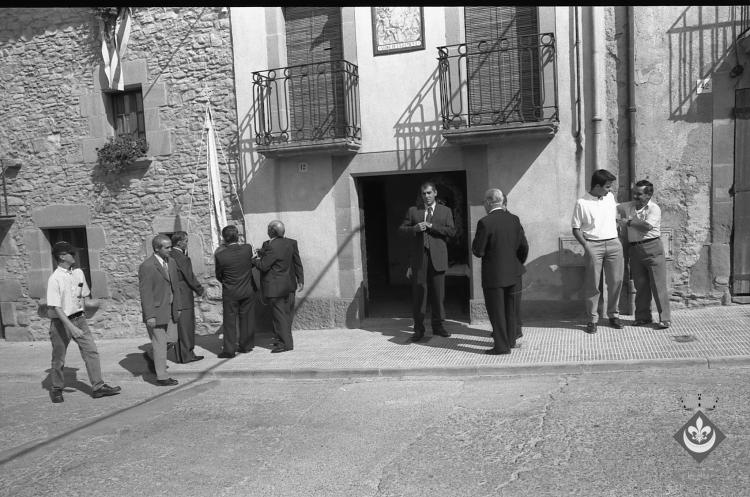 Processó de la Verge dins els actes de la Festa Major