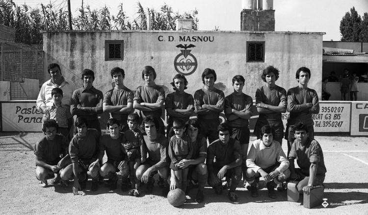 Equips de futbol al Camp d'Esports