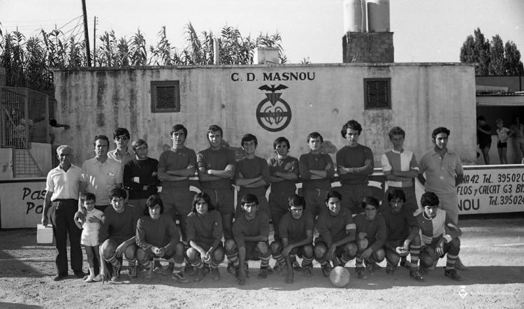 Equips de futbol al Camp d'Esports