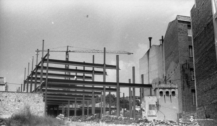 Construcció d'uns pisos