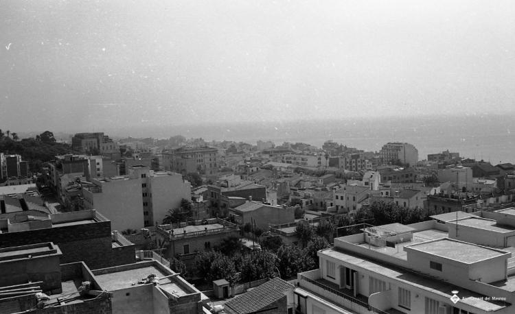 Vista del Masnou des del carrer de Navarra