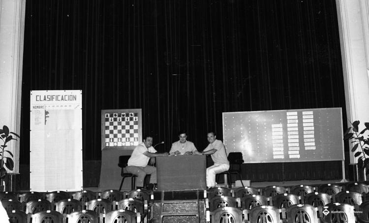 Torneig d'escacs al teatre del Casino