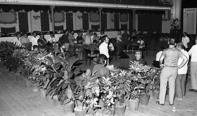 Torneig d'escacs al teatre del Casino
