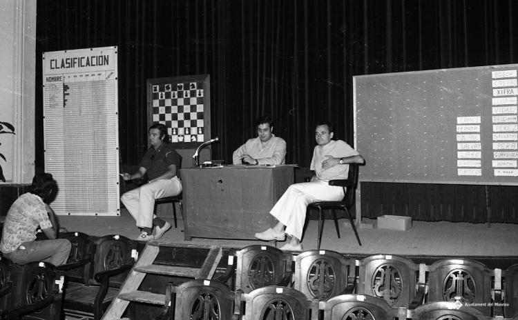 Torneig d'escacs al teatre del Casino