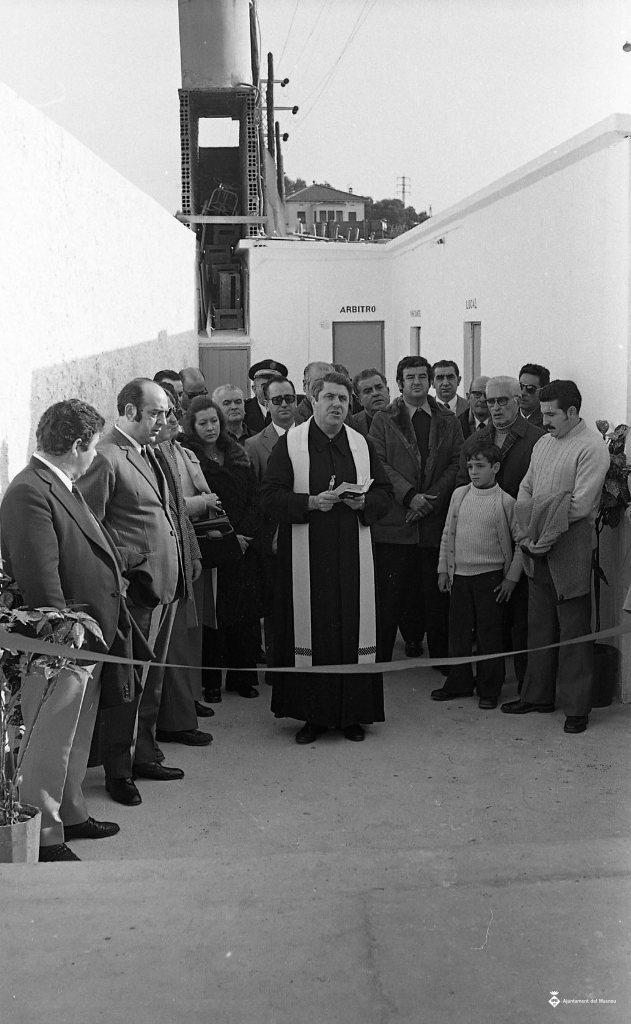 Inauguració dels vestidors del Camp d'Esports