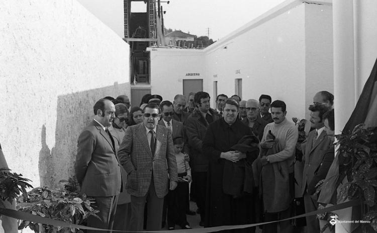 Inauguració dels vestidors del Camp d'Esports