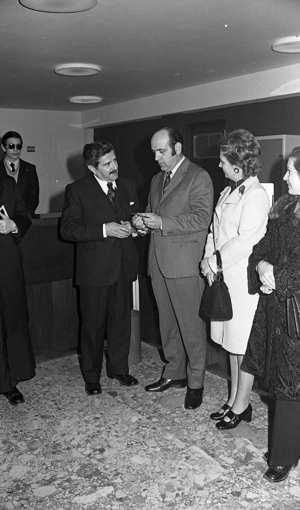 Inauguració de l'oficina de la Caixa Laietana
