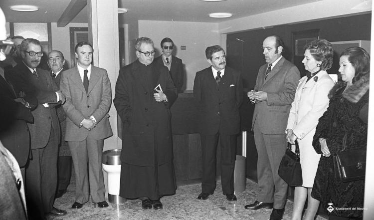 Inauguració de l'oficina de la Caixa Laietana