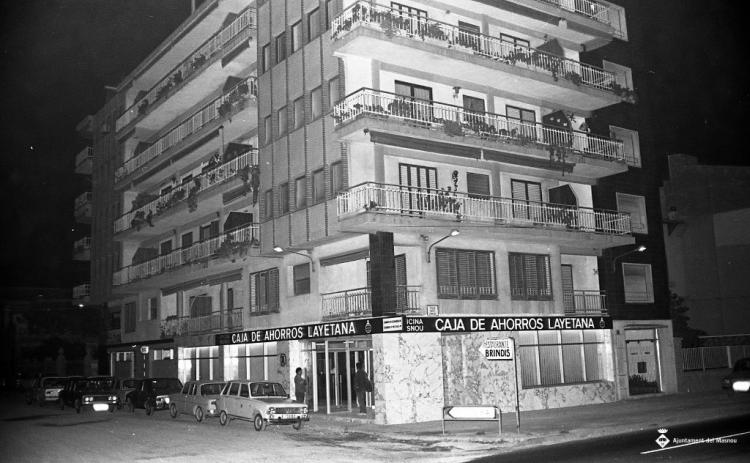 Inauguració de l'oficina de la Caixa Laietana