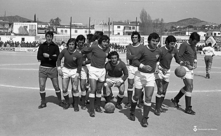 Partit de futbol Masnou-Lleida