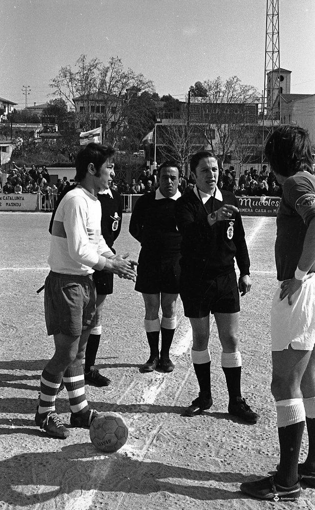 Partit de futbol Masnou-Lleida