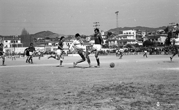 Partit de futbol Masnou-Lleida