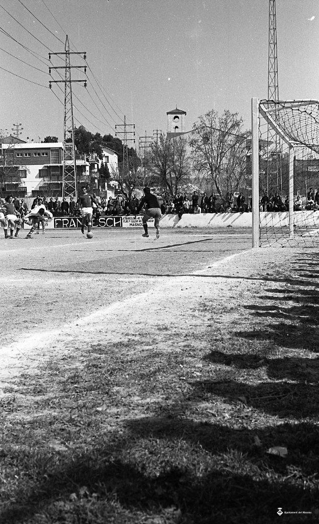 Partit de futbol Masnou-Lleida