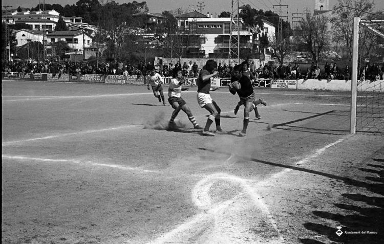 Partit de futbol Masnou-Lleida