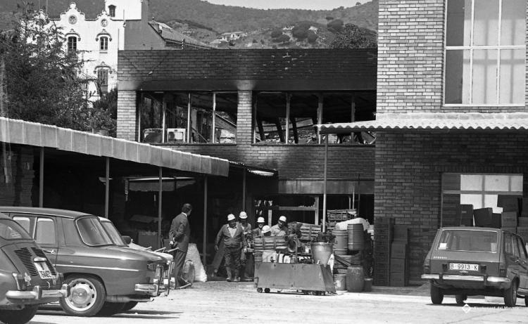 Incendi de la fàbrica Vera