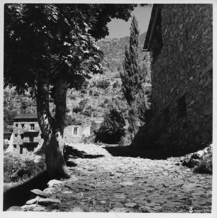 Vista d'un carrer de les Escaldes (Andorra)